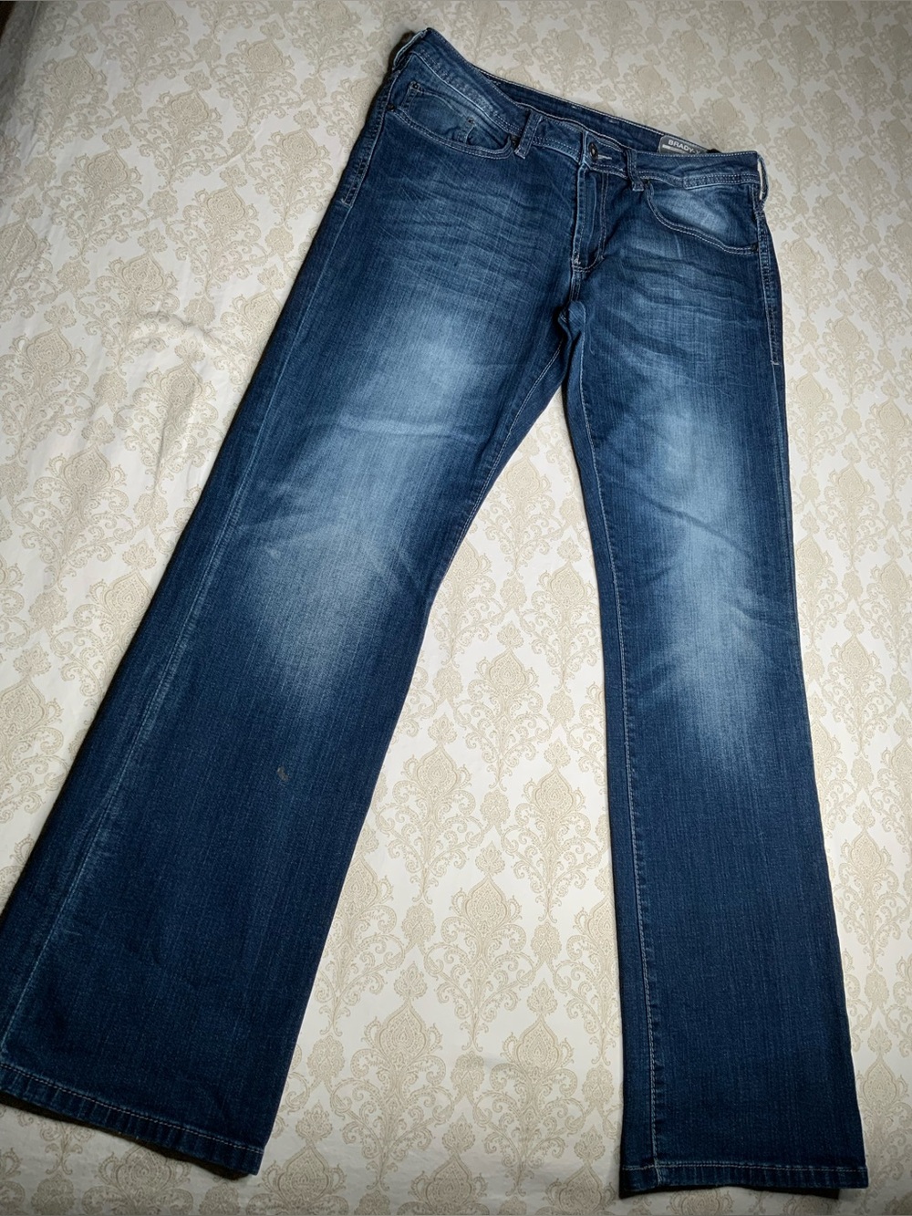 Buffalo David Bitton Brady-X Men’s Jeans 32x32 Straight Stretch Blue